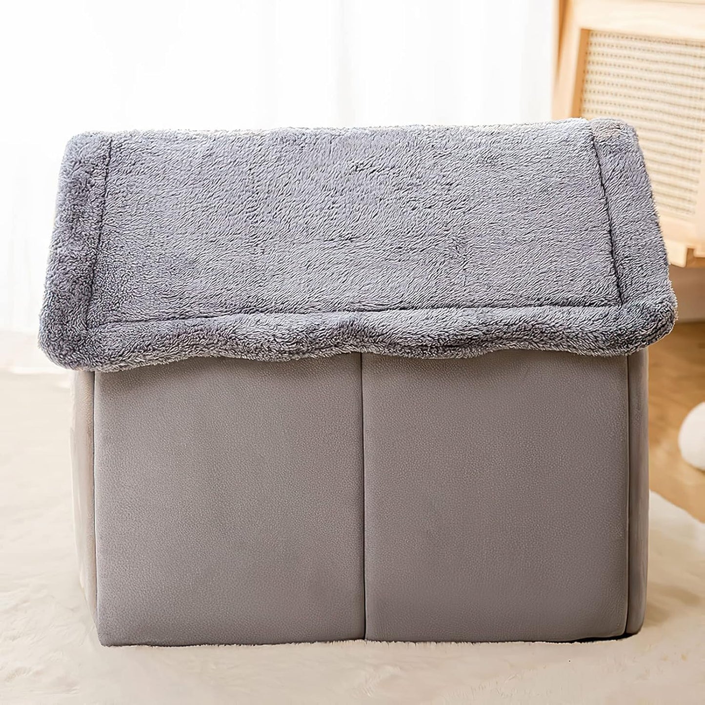 Maison pour Chien - ComfortableDogHouse™ - Gris Lapin