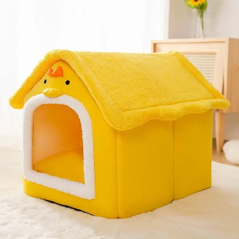 ComfortableDogHouse™ - Jaune Poussin - Paradies Des Chiens