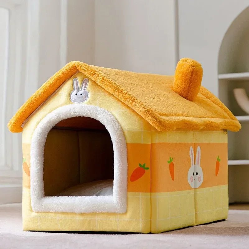 ComfortableDogHouse™ - Orange Carotte - Paradies Des Chiens