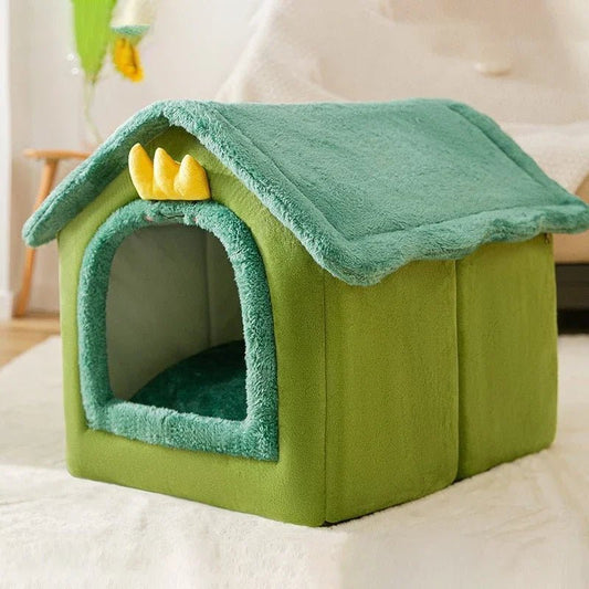 ComfortableDogHouse™ - Vert Dinosaure - Paradies Des Chiens