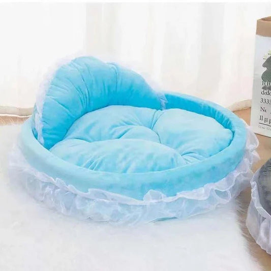 Lit Pour Chien - CuteLaceDogBed™ - Bleu - Paradies Des Chiens