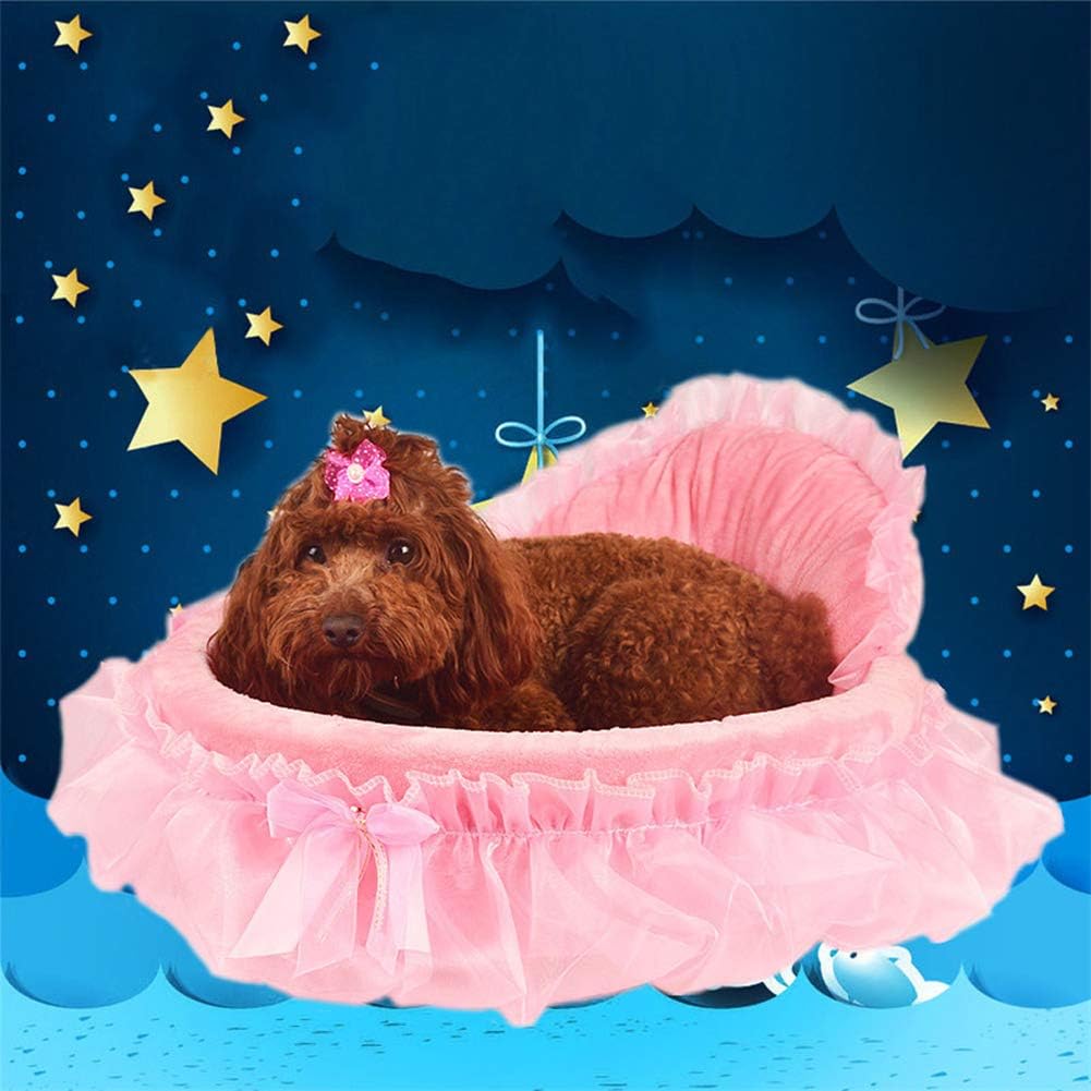 Lit Pour Chien - CuteLaceDogBed™ - Rose - Paradies Des Chiens