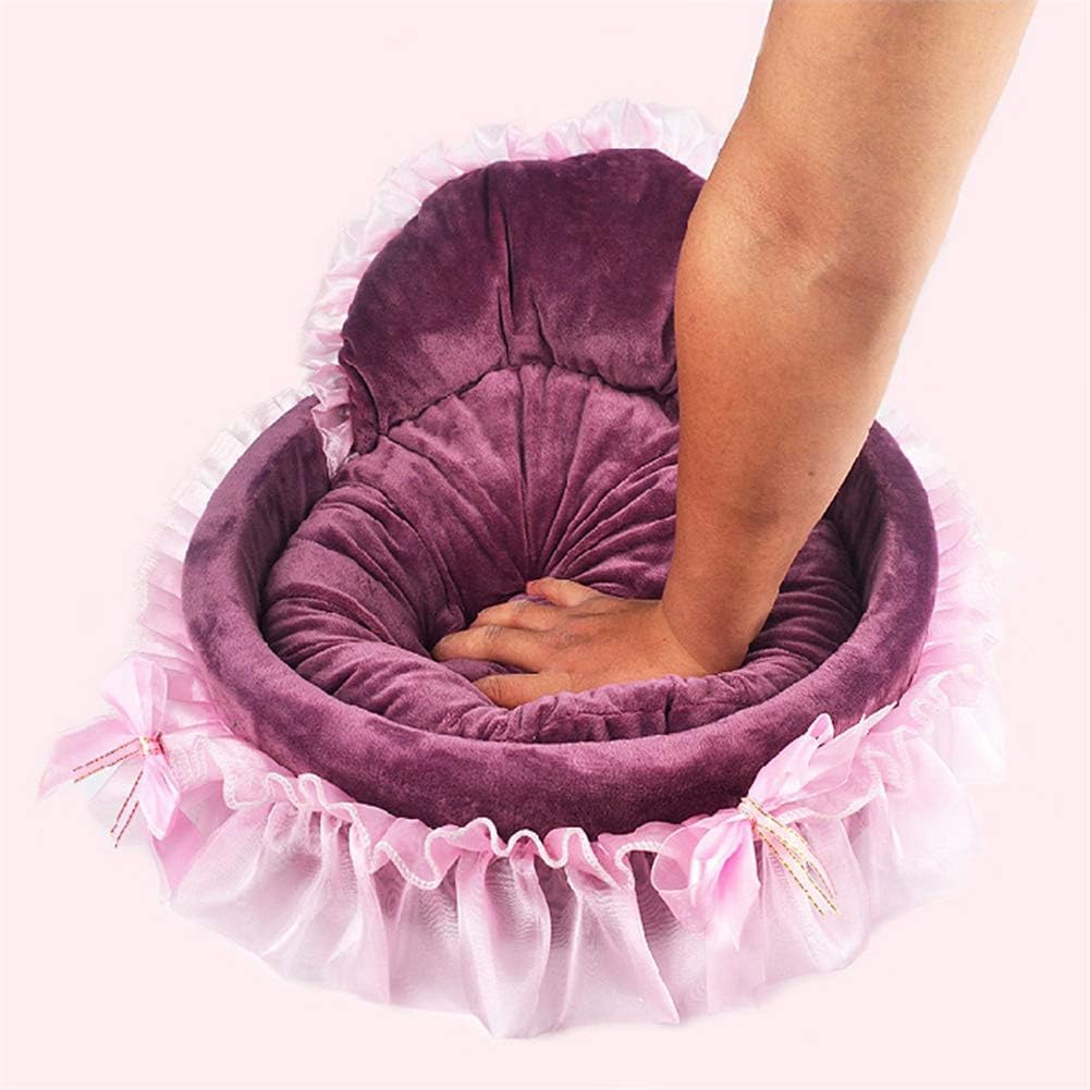 Lit Pour Chien - CuteLaceDogBed™ - Violet - Paradies Des Chiens