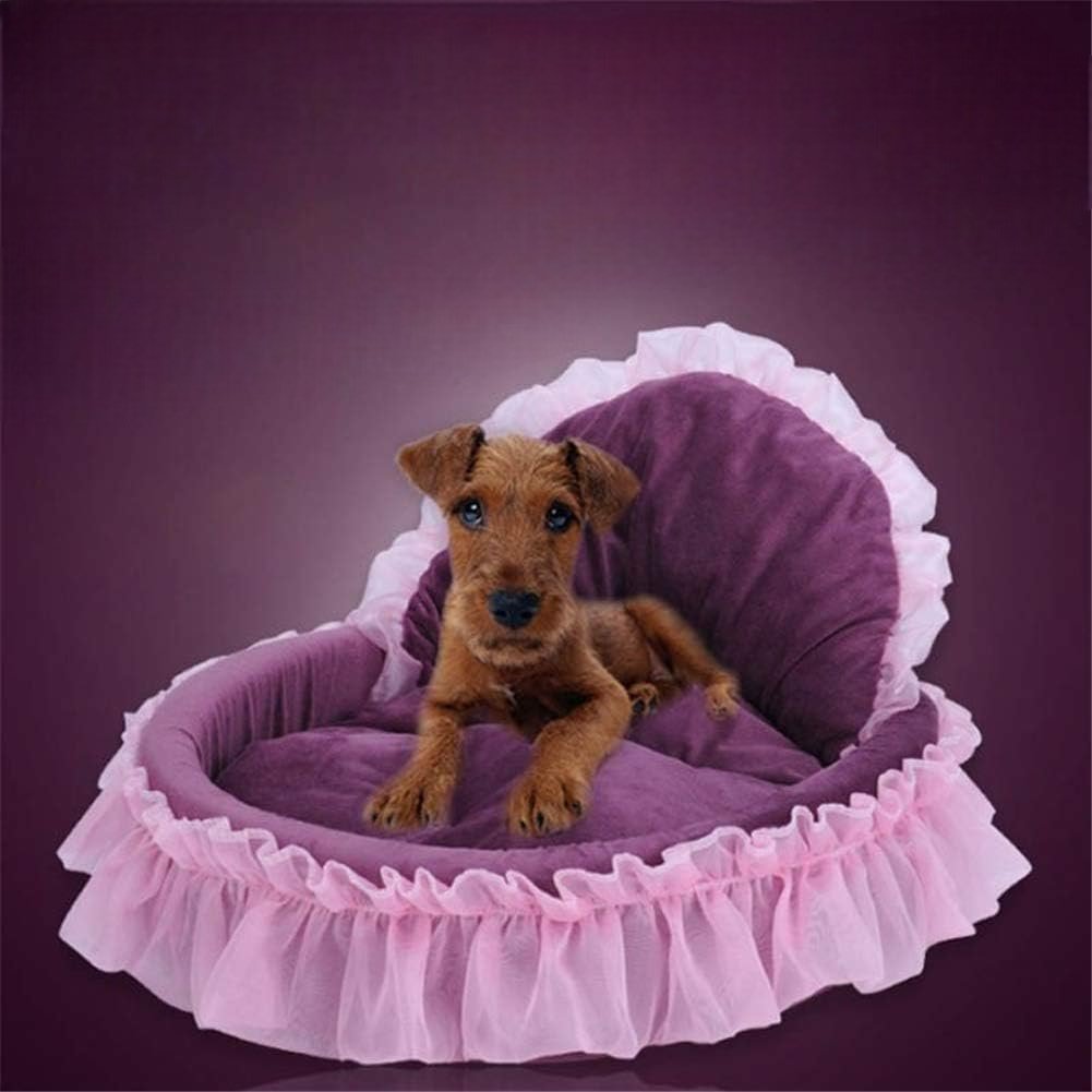 Lit Pour Chien - CuteLaceDogBed™ - Violet - Paradies Des Chiens